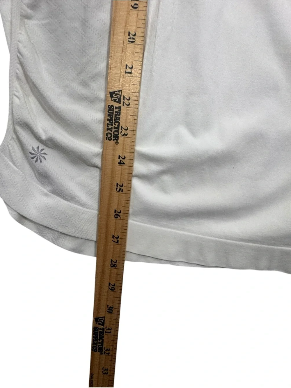 Athleta speedlight seamless top Bright White Size Medium NWT $64